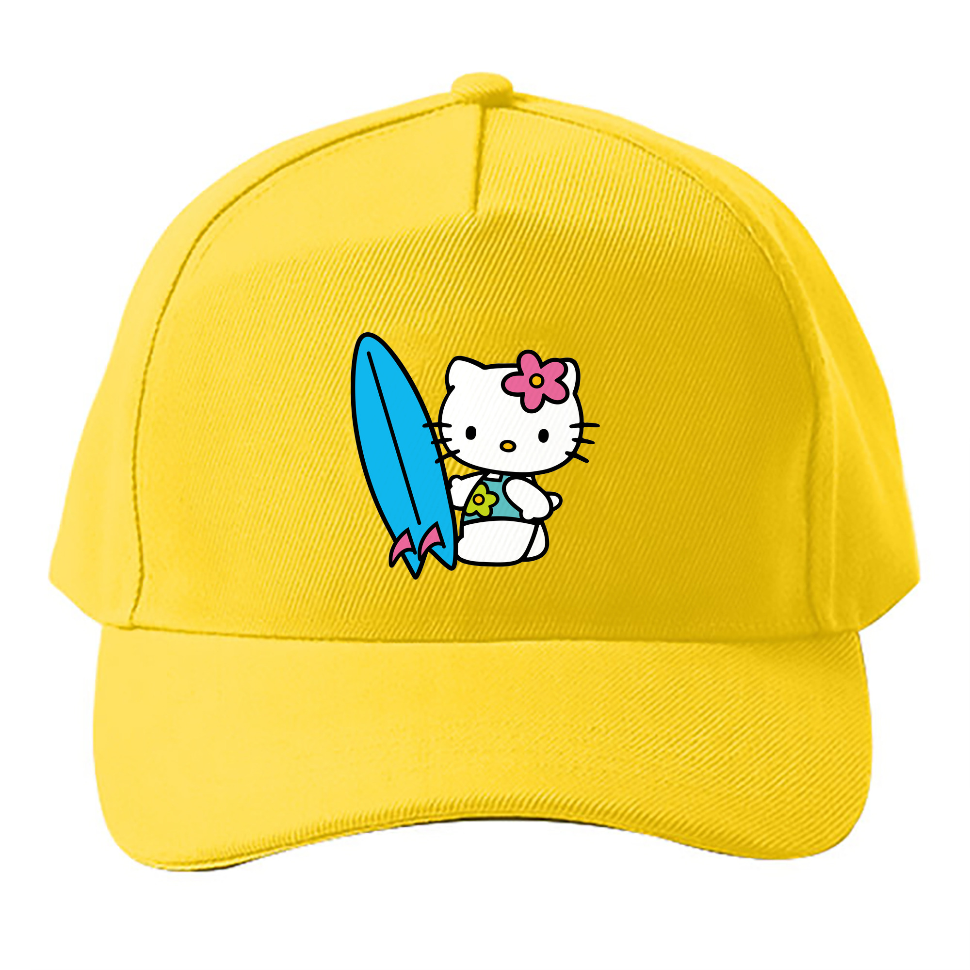 （画像用） Hello Kitty ハローキティ ベースボールキャップ 綿100％ 男女兼用 帽子 スポーツ